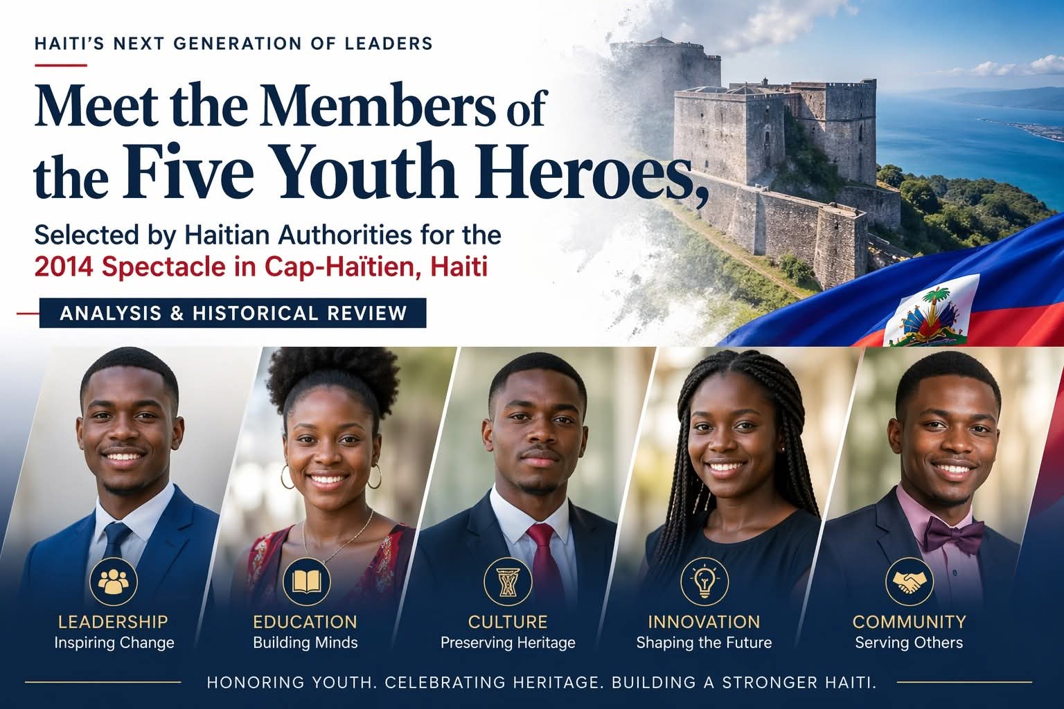 Cultural Event The Five Youth Heroes of Haïti (2014) Cultural Event The Five Youth Heroes of Haïti (2014)