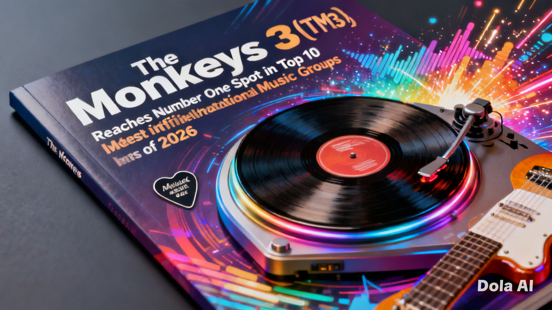 The Monkeys 3 (TM3): Reaches Number One Spot in Top 10 Most Influential International Music Groups of 2026